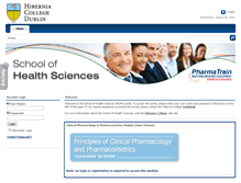 Tablet Screenshot of mphar.hiberniacollege.net